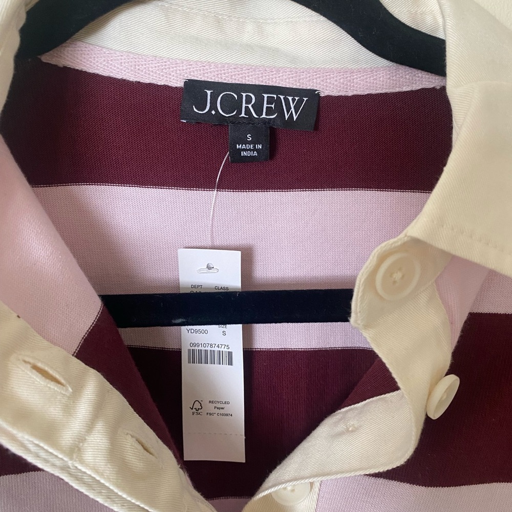 ๐ J.Crew Premium Weight Classic Rugby Shirt - Picture 4 of 4